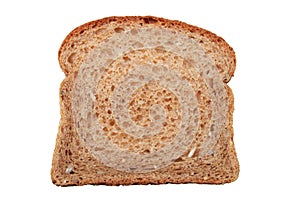 Whole wheat bread slice