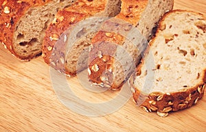 Wholegrain Bread With Oats And Nuts