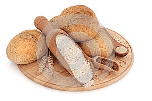 Wholegrain Bread Rolls photo