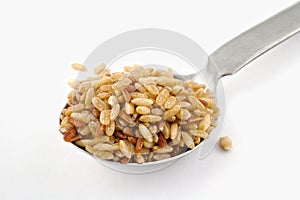 Wholegrain rice and other grains