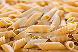 Wholemeal Penne Background