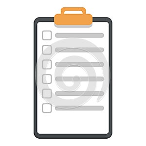 Wholesale store clipboard icon cartoon vector. Storage depot photo