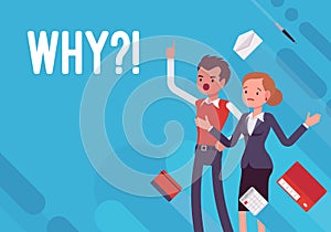 Why. Business demotivation poster