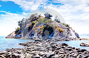 Whytecliff Islet Park Near Horseshoe Bay in West Vancouver