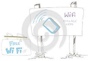 Wi Fi Available Sign