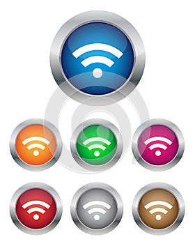 Wi-Fi buttons photo