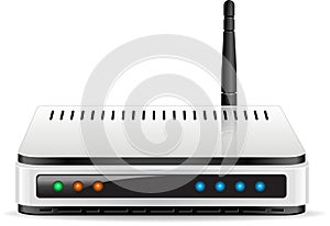 Wi-Fi Router vector