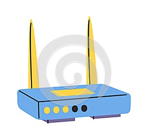 Wi-fi router wireless internet providing