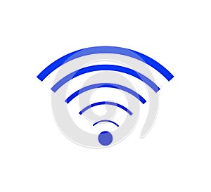 Wi-fi sign, full internet connection