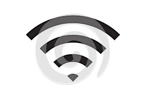 Wi Fi symbol signal connection. Vector wireless internet technology sign. Wifi network communication icon