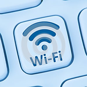 Wi-Fi WiFi hotspot connection internet online blue computer web