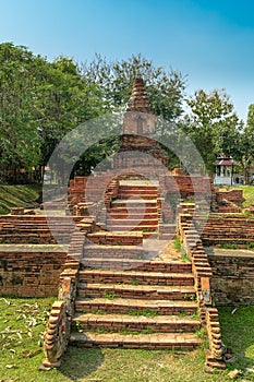 Wiang Kam, The ancient city near Chiang Mai, Thailand.