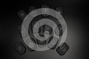 Wicca divination runes