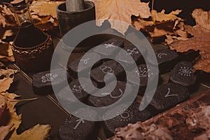 Wicca divination runes