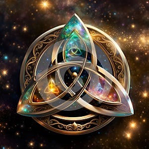 Wiccan Triquetra - Trinity Knot
