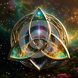 Wiccan Triquetra - Trinity Knot