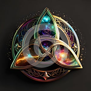 Wiccan Triquetra - Trinity Knot