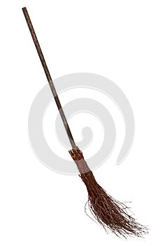 Wicked broom isolated
