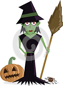 Wicked Witch halloween character