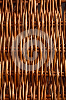 Wicker basket texture