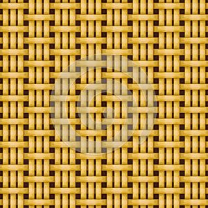 Wicker basket weaving pattern seamless texture