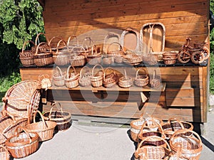 Wicker baskets