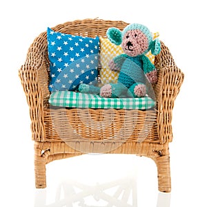 Wicker chair