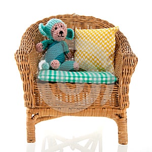 Wicker chair