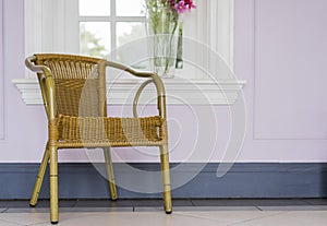 Wicker chair