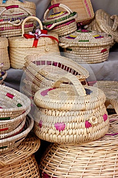 Wicker handicrafts