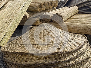 wicker products produced in hot climate regions