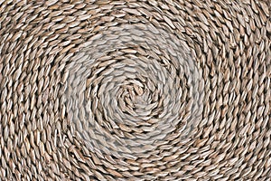 Wicker spiral pattern texture background