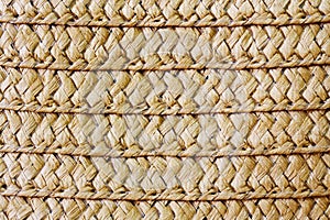 Wicker straw texture.