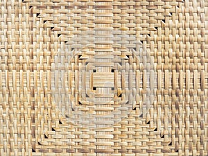 Wicker surface Mat Floor Bamboo texture handicraft