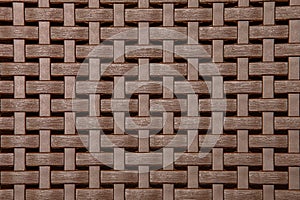 Wicker Texture, Weathered Brown Background Pattern