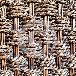 Wickerwork basketry textured background