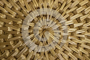 Wickerwork structure background natural handmade