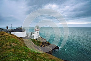 Wicklow Lighthouse at Wicklow, Ireland