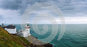 Wicklow Lighthouse at Wicklow, Ireland