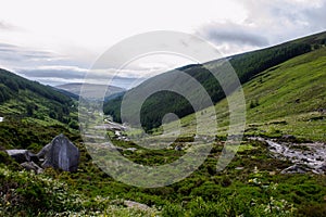 Wicklow mountains Ireland landscape