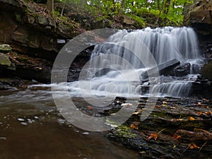 Dividend Pond Waterfall frontview