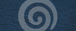 Wide Angle Grunge navy blue stucco Background