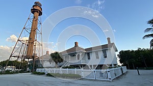 Wide Angle Sanibel Island Lighthouse Complex, Florida