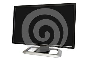 Wide computer monitor