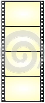 Wide film strip