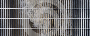 wide grey steel mesh texture background