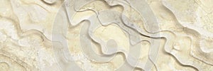 Wide and high-quality marble wavy panel