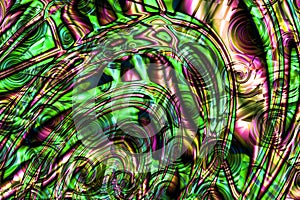 Wide polychrome glass background