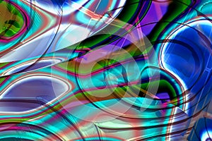 Wide polychrome glass background