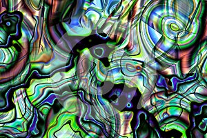 Wide polychrome glass background